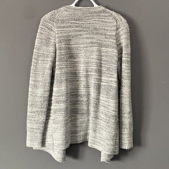 Classic LOFT Drape Cardigan Casual Comfort Effortless Style Minimalist Chic - Picture 4 of 8